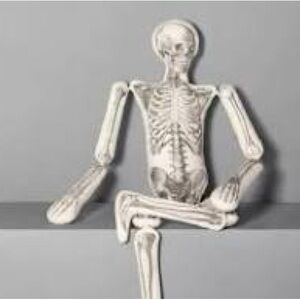 John Derain life size articulated skeleton pillow